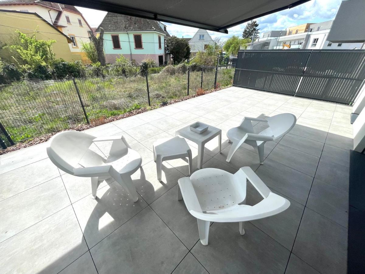 Magnifique 2 Pieces, Tout Equipe, Terrasse Privee コルマール エクステリア 写真
